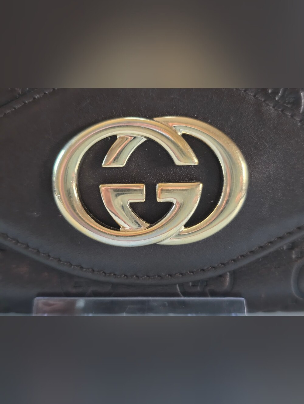 Gucci Guccissima Interlocking GG Continental Wallet Brown - Picture 3 of 9